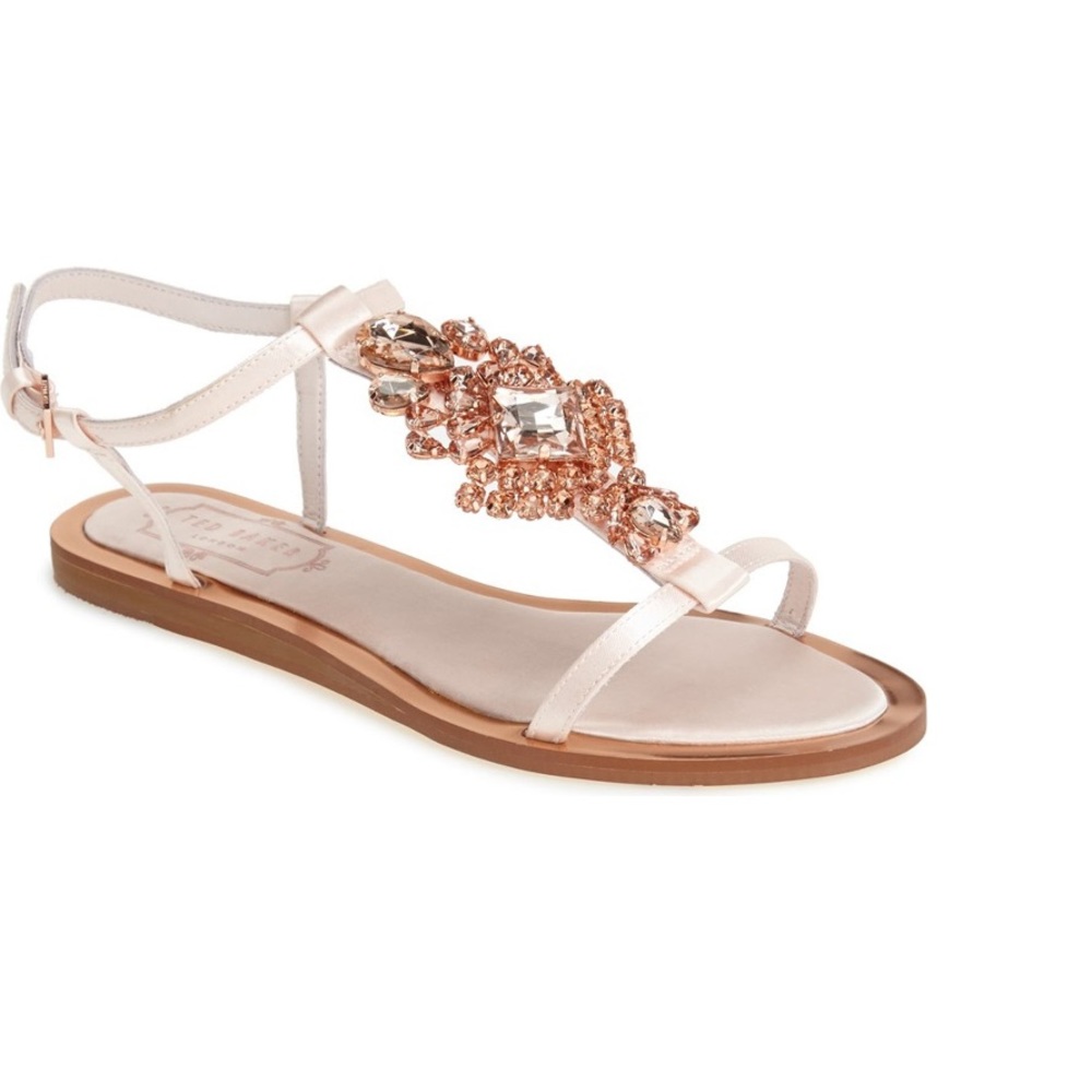 Ted Baker Roseup Crystal Embellished Flats